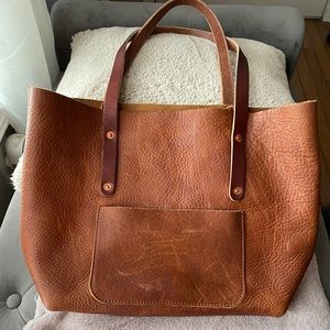 Go Forth Goods Medium Tan Avery Tote